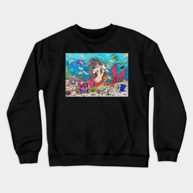 The Treasure That Should Have Stayed Lost Crewneck Sweatshirt by nannonthehermit